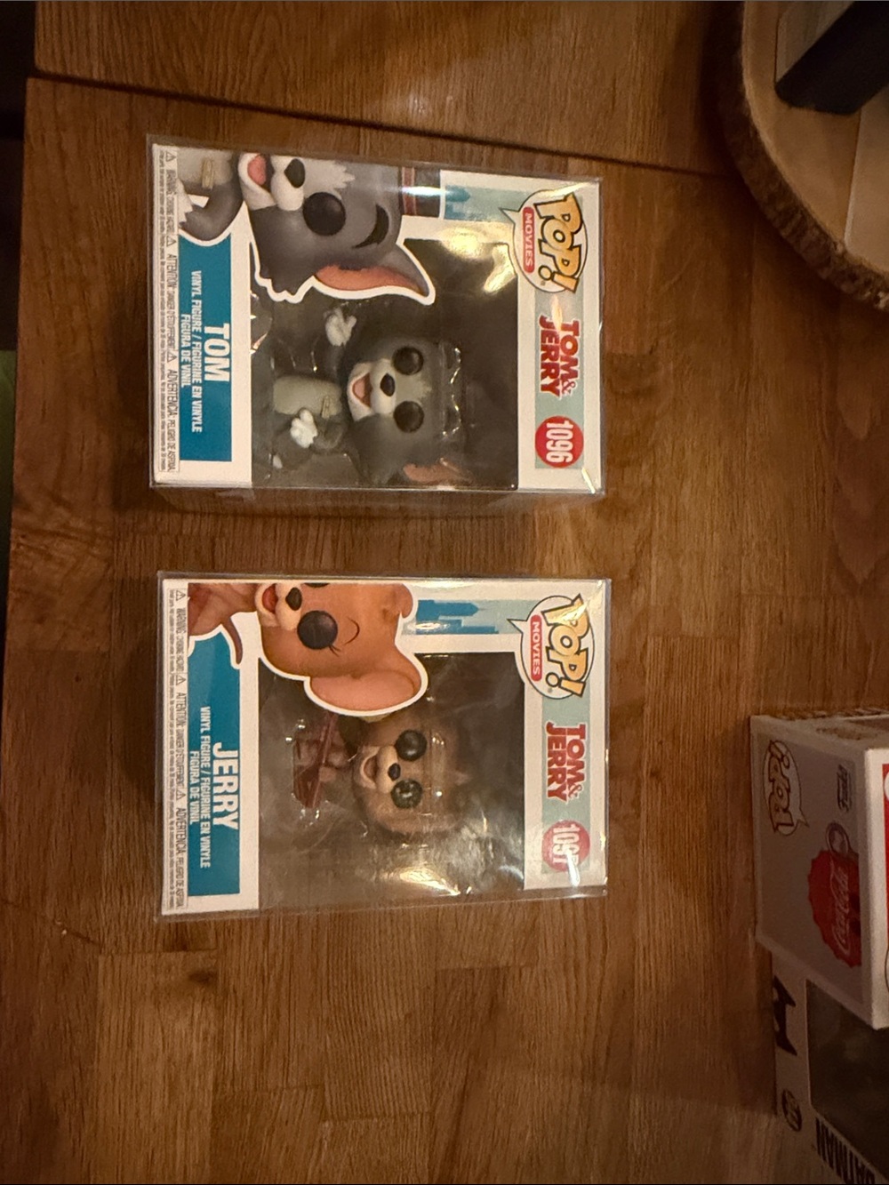 Funko Tom & Jerry Pop! Vinyl Figures - Gray Tom and Brown Jerry